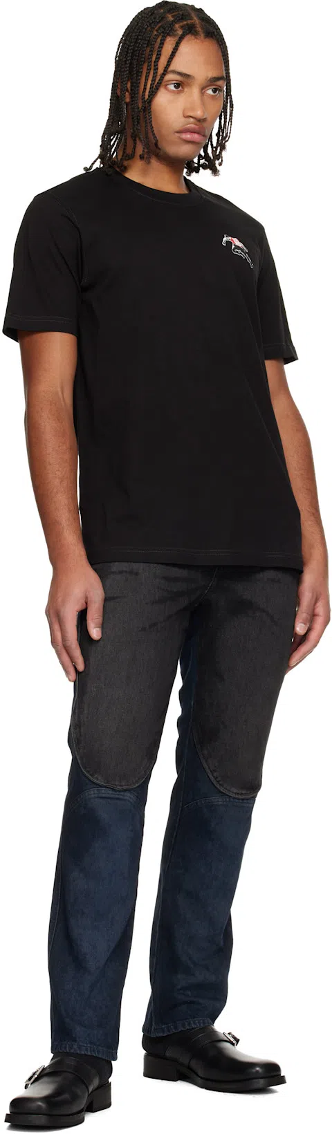 ANN DEMEULEMEESTER Bente Boots In Black Leather