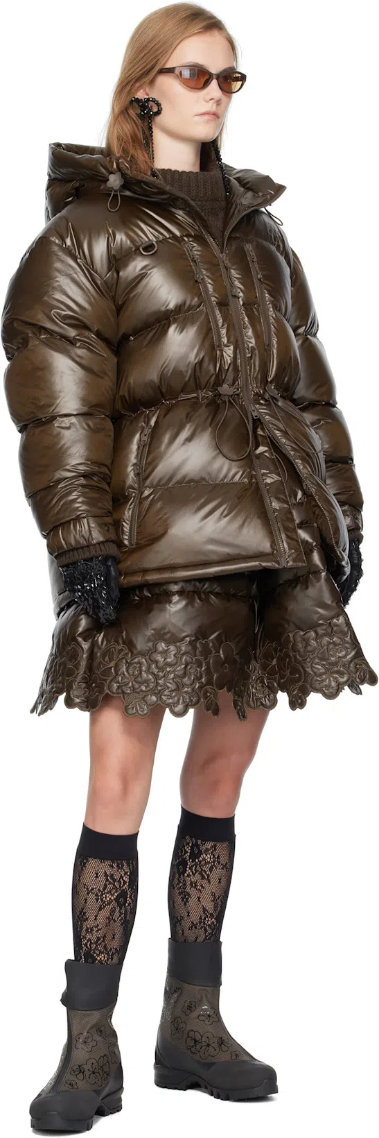 CECILIE BAHNSEN X The North Face 45mm Floral Verto Ankle Boots In Multi