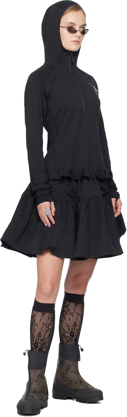 CECILIE BAHNSEN X The North Face 45mm Floral Verto Ankle Boots In Multi