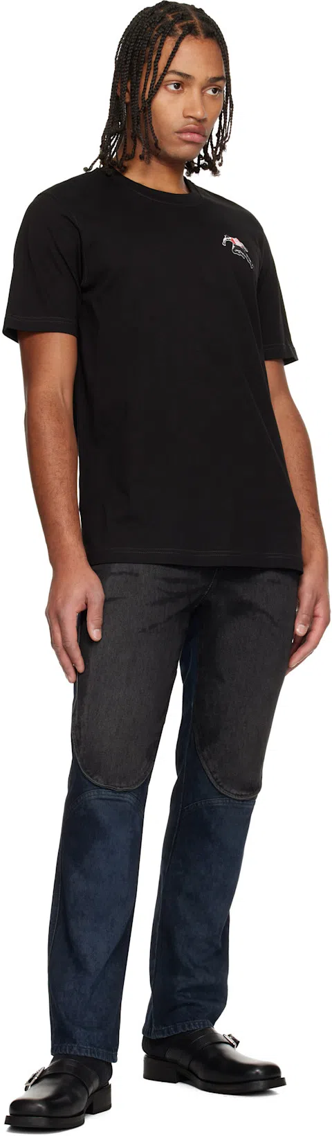 ANN DEMEULEMEESTER Bente Boots In Black Leather