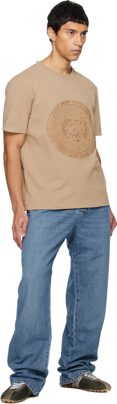 MAISON MARGIELA Green Polyester Sneaker