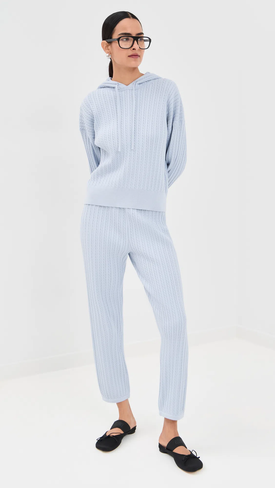 DOLCE VITA Caely Ballet Flats Black Leather