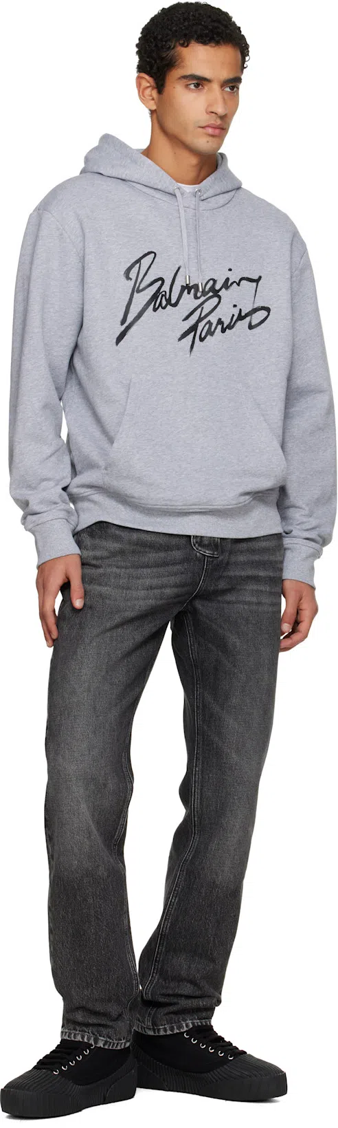 BALMAIN Riff Low Canvas Sneakers In Multi