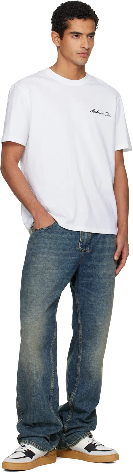 BALMAIN B Court Flip Low-top Sneakers In Multi