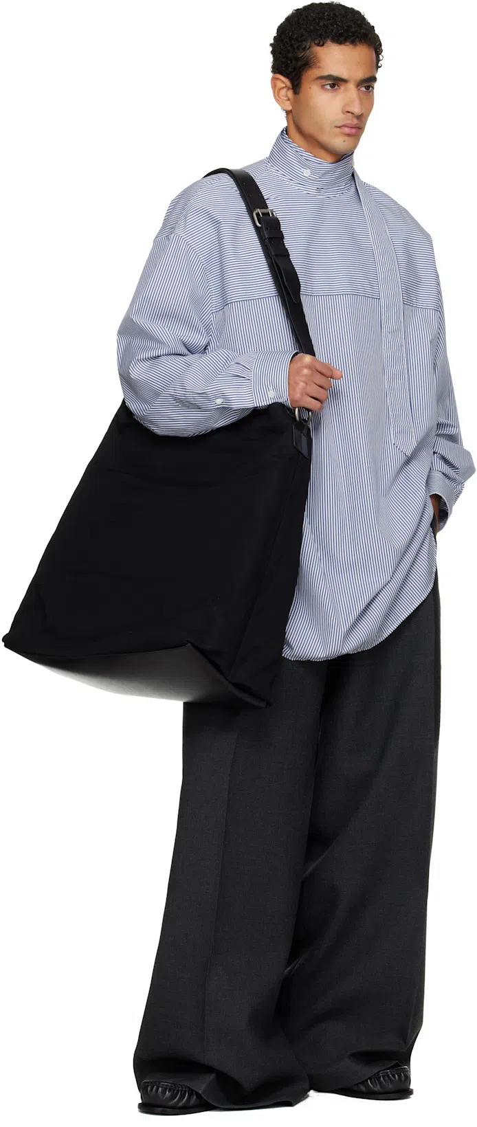 DRIES VAN NOTEN Bum Shoulder Bag In Black