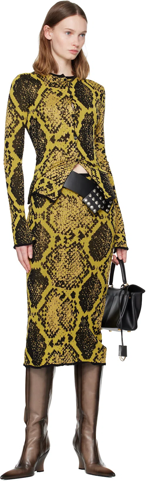 BALENCIAGA Small Rodeo Leather Top Handle Bag In Black