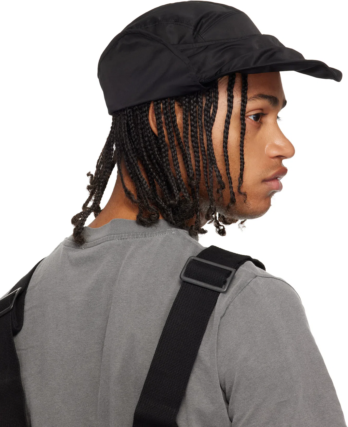 OUR LEGACY Mens Worn Black Boxy Short-sleeve Cotton-jersey T-shirt In Gray