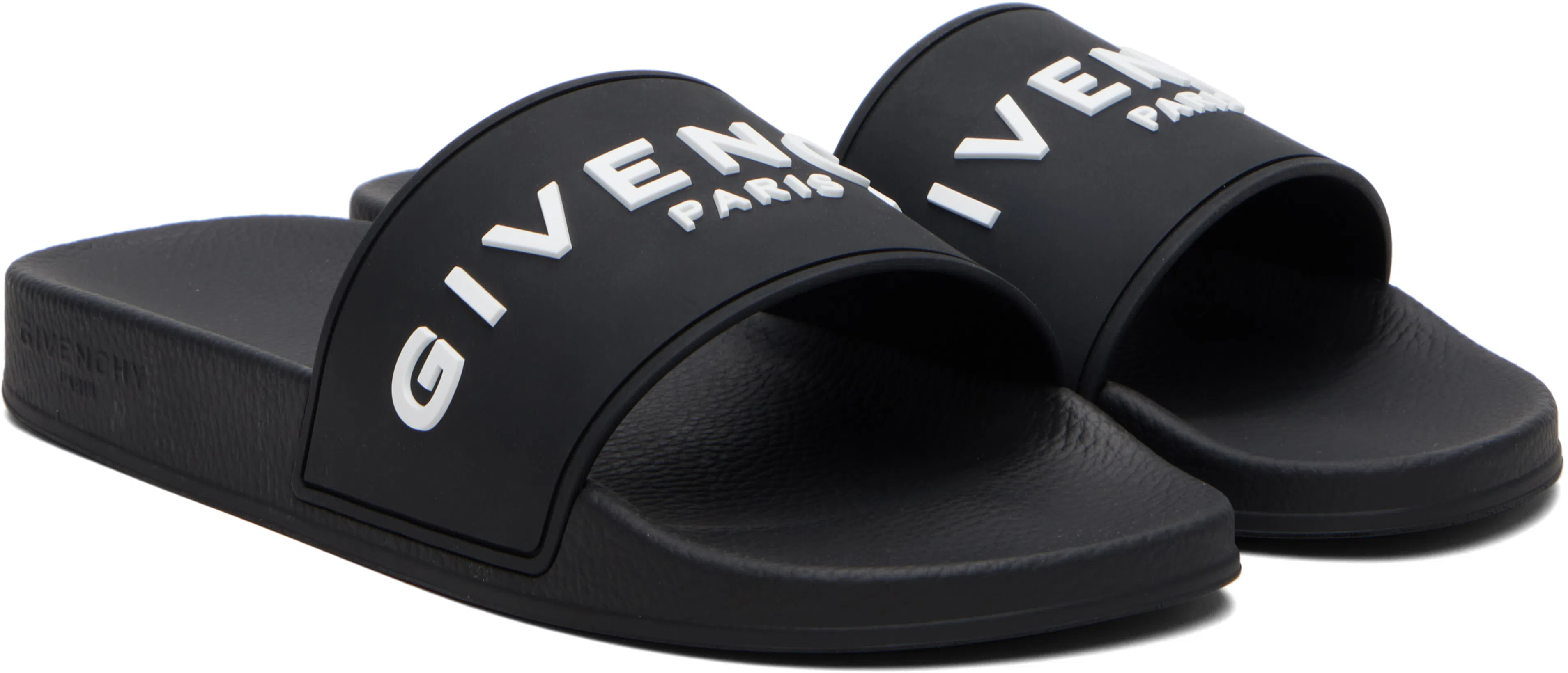 GIVENCHY Man Sandals Black Size 8 Thermoplastic Polyurethane