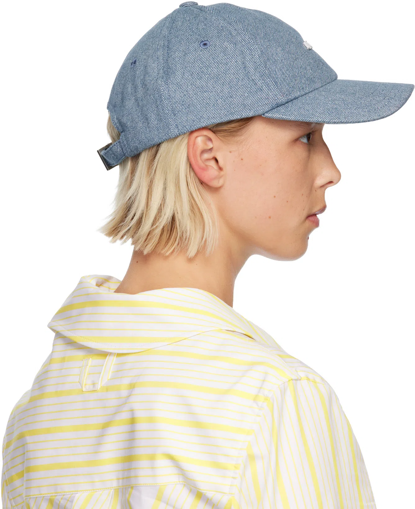 JACQUEMUS White & Yellow 'the Pablo' Shirt In 2cb Jqd Business Big