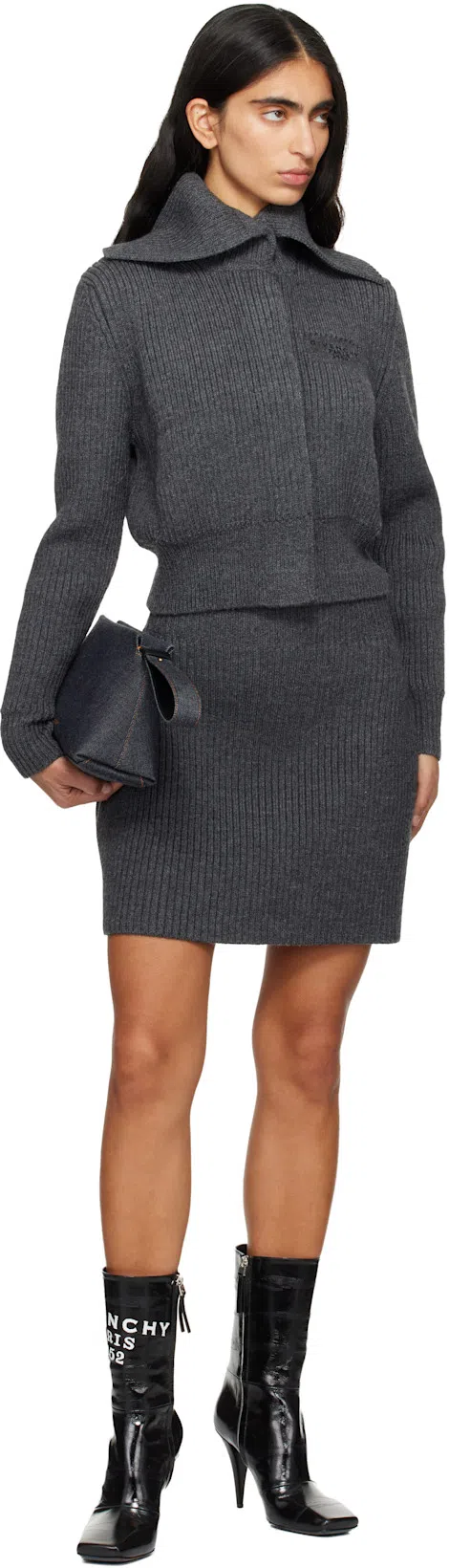 GIVENCHY Alexander Mcqueen White Leather Sneakers With Orange Leather Heel In Black