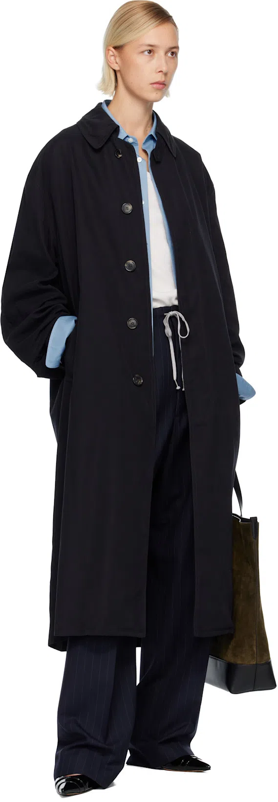 ANN DEMEULEMEESTER Seva Tank Top In Cotton Rib Jersey In White