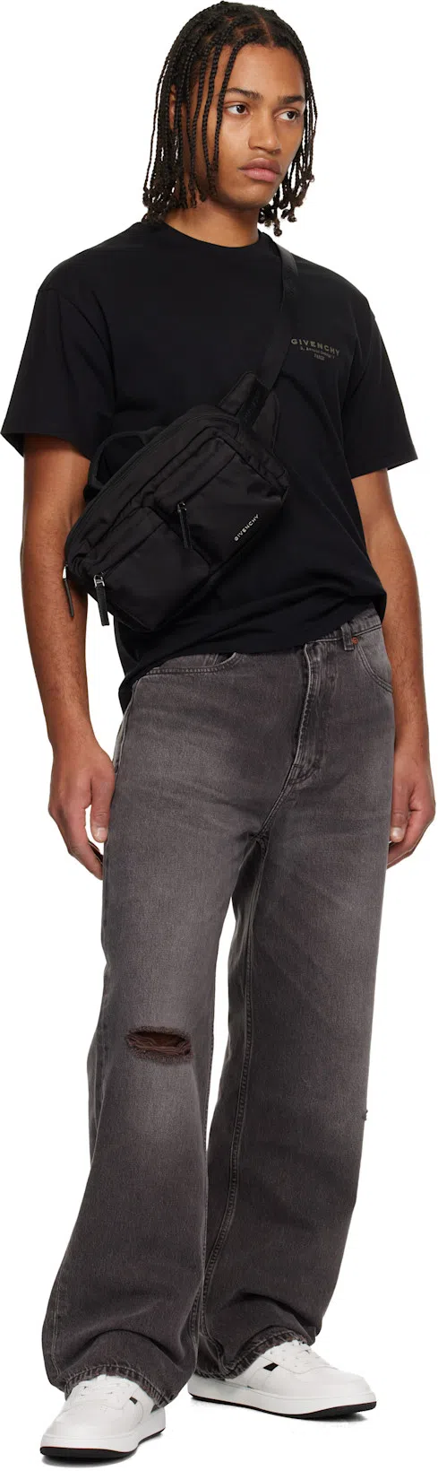 GIVENCHY G Move Low-top Leather Sneakers In White