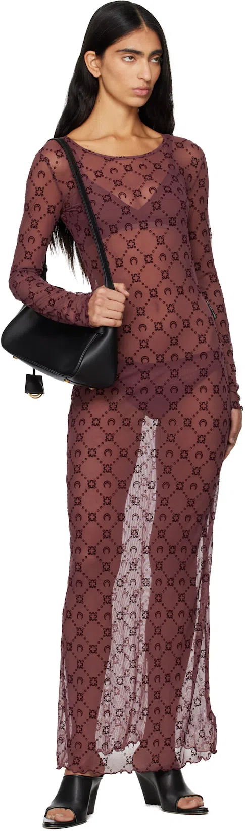 BALENCIAGA Small Bel Air Shoulder Bag In Black