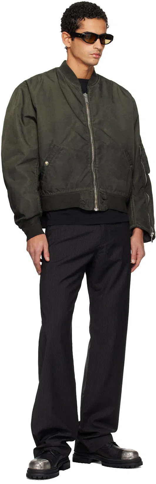 OUR LEGACY New Box T-shirt In Black In Nero