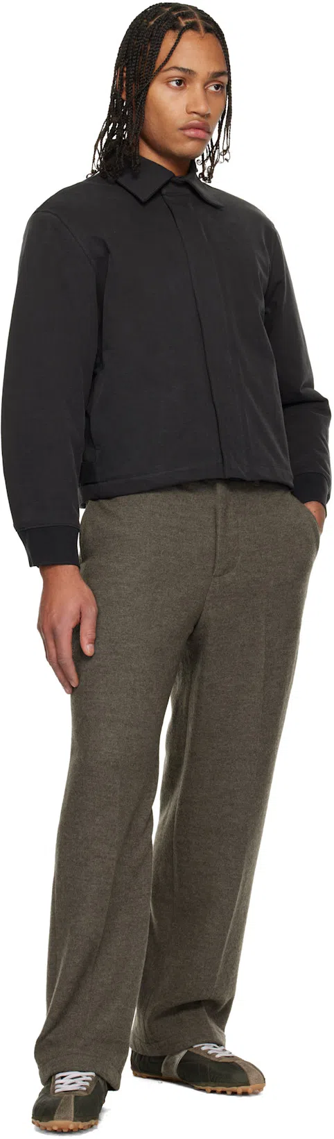 MAISON MARGIELA Green Polyester Sneaker