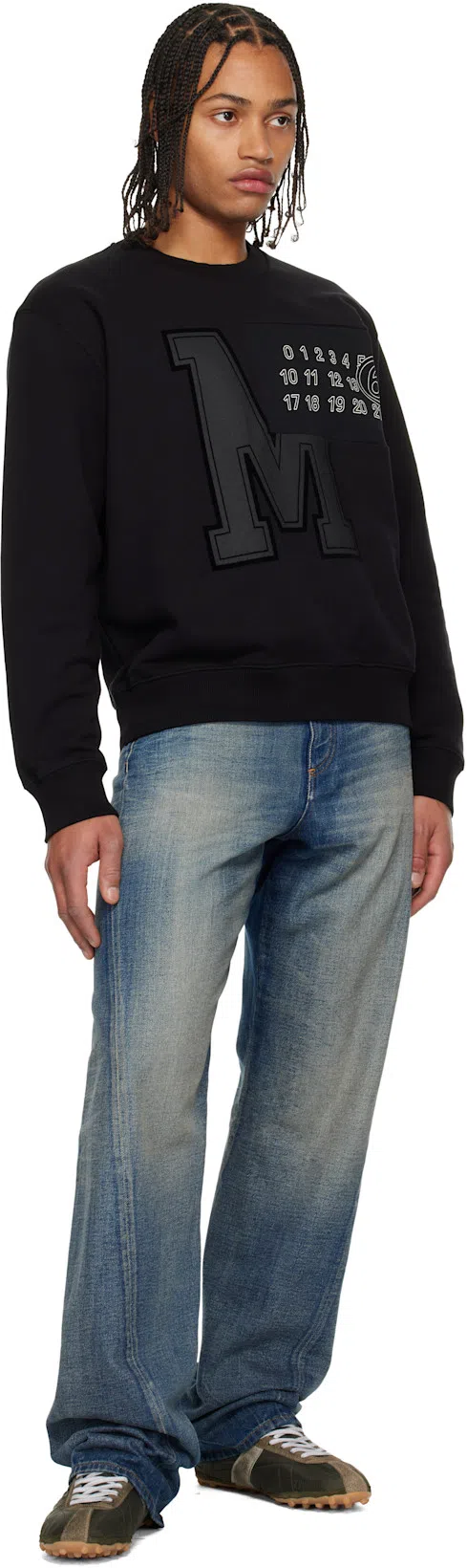 MAISON MARGIELA Green Polyester Sneaker