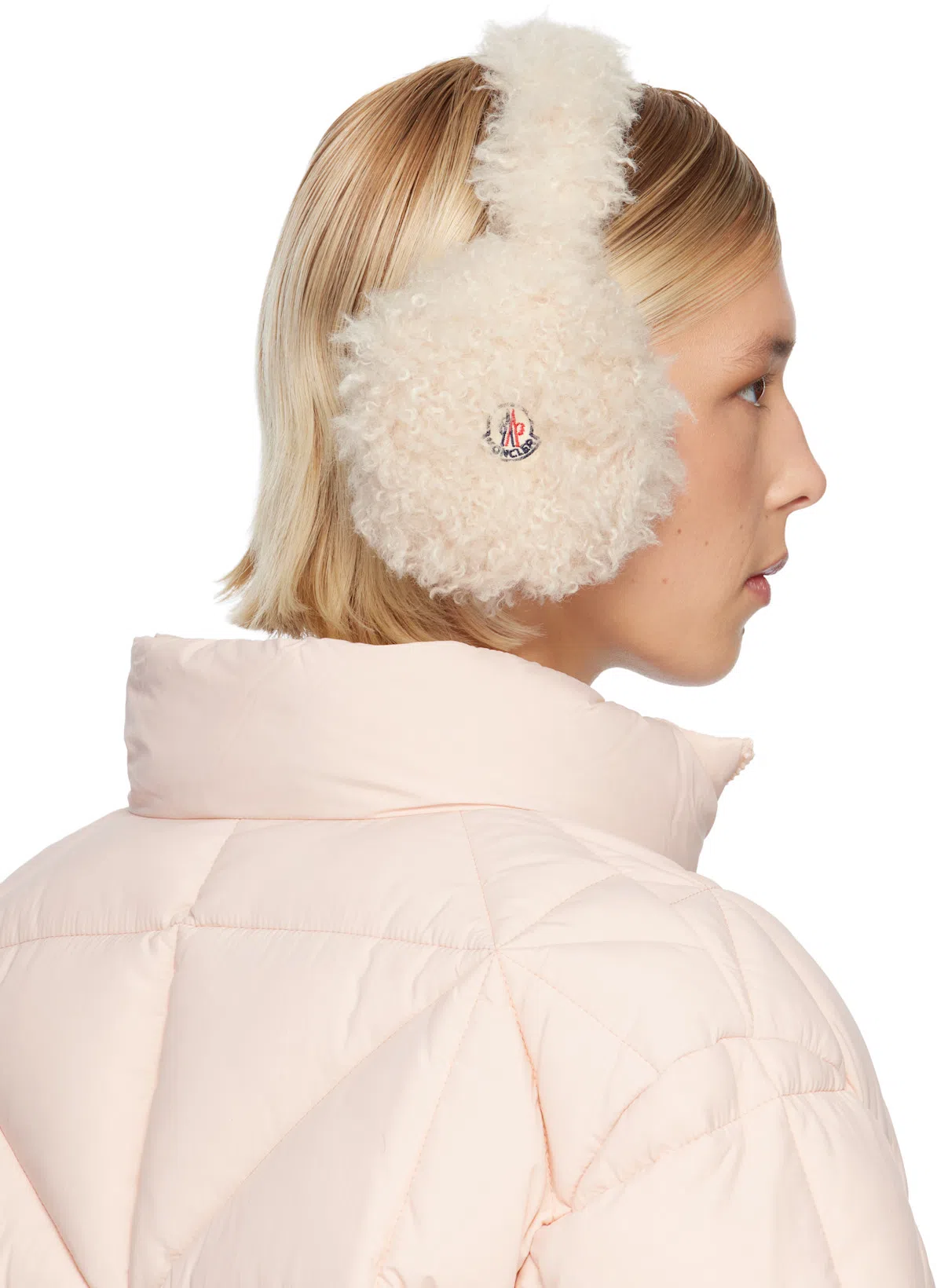 MONCLER Marled Wool Crewneck Sweater In Brown