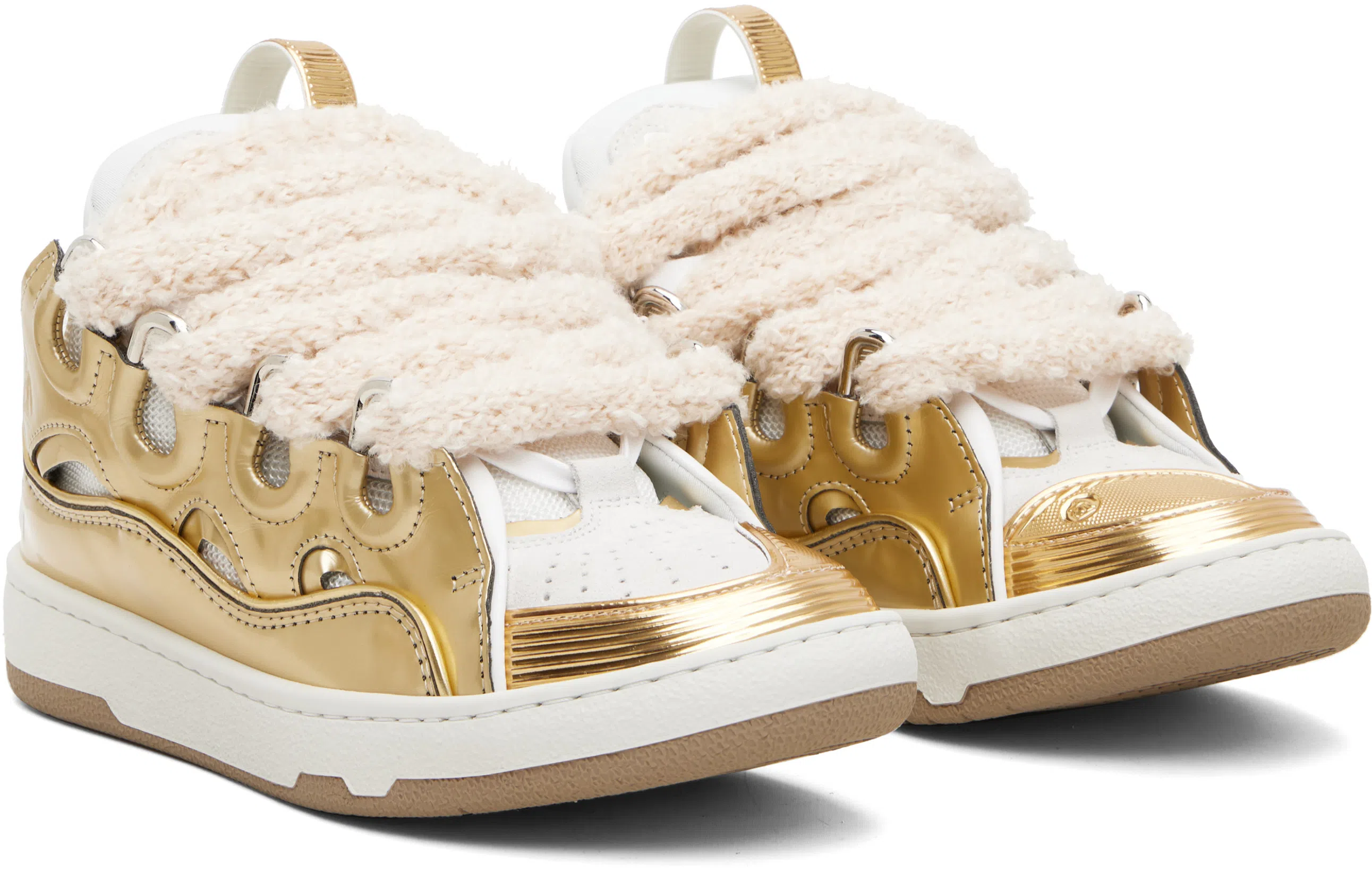 DRIES VAN NOTEN Wide-leg Trousers Back Pocket In Neutral