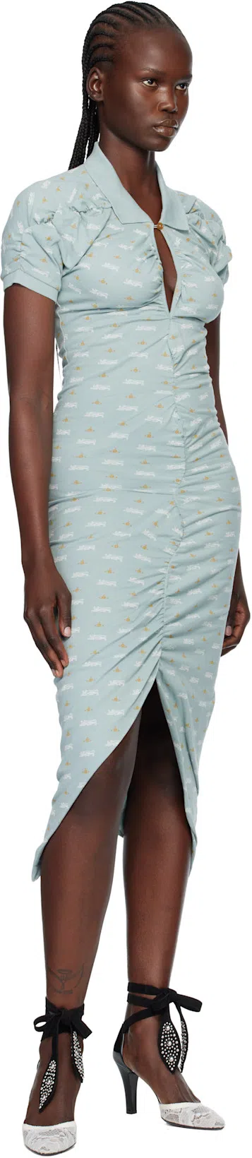 VALENTINO GARAVANI Leather Foliefoliage Dorsay Pumps 85 In Black