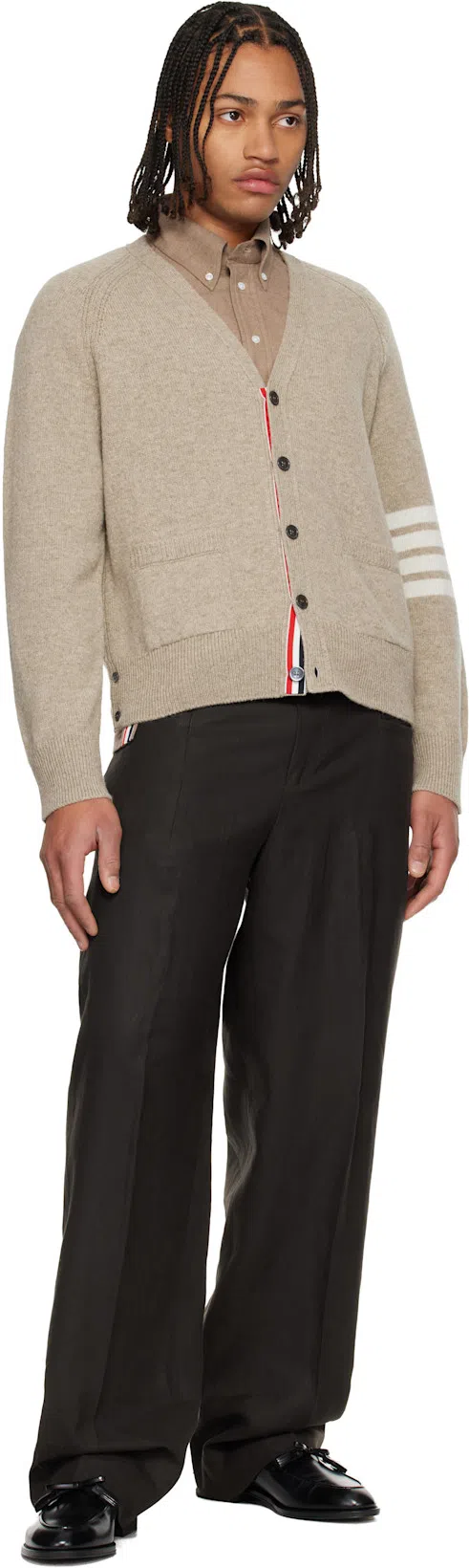 VALENTINO GARAVANI Bowshire Loafers In Black Glossy Calfskin