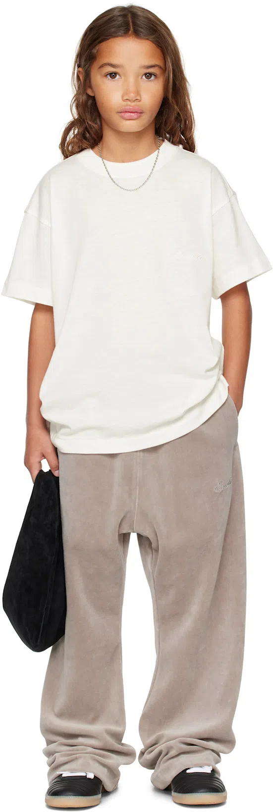 THE ROW Bindle Small Shoulder Bag In Silk Leather In Black