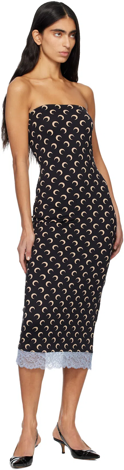 MAISON MARGIELA Black Kinkies Slingback Heels