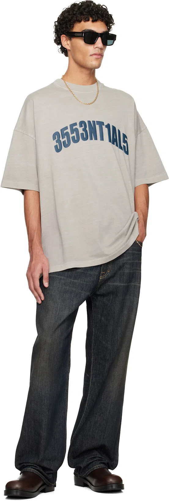 OUR LEGACY Gray Third Cut Jeans In Supergrey Wash