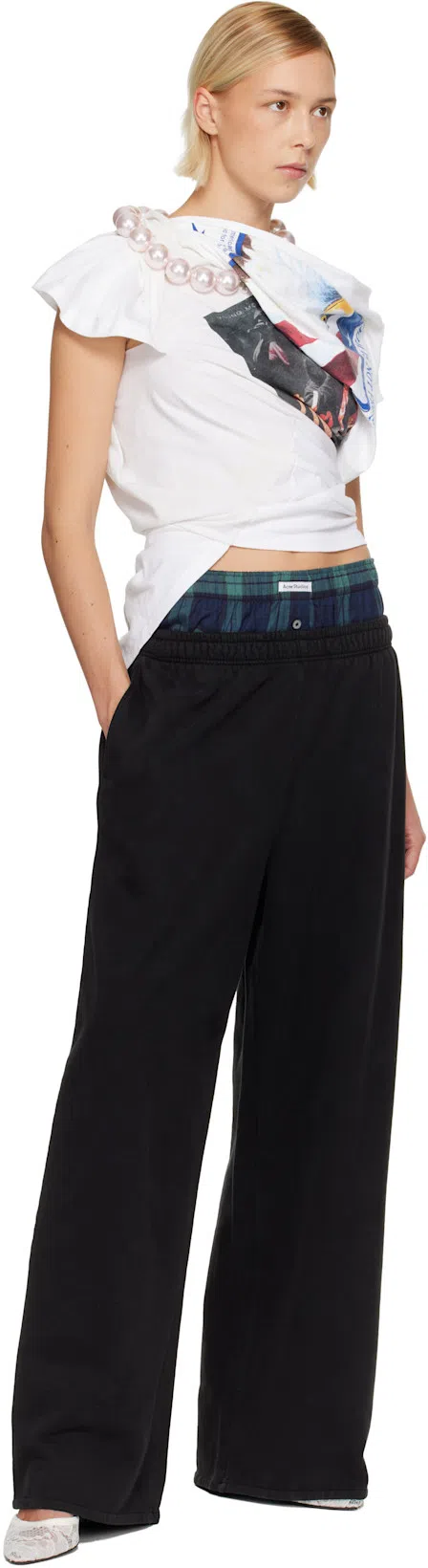 VALENTINO GARAVANI Leather Foliefoliage Dorsay Pumps 85 In Black