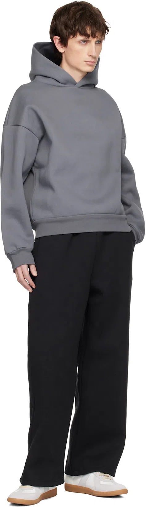 MAISON MARGIELA White Leather Sneakers In Multi