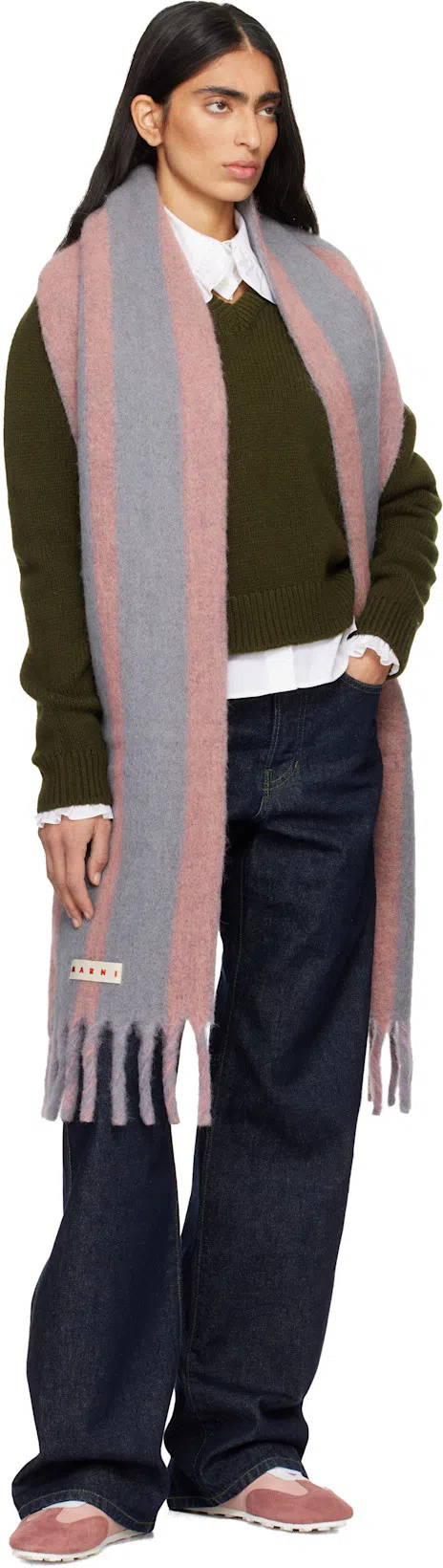 VIVIENNE WESTWOOD Toulouse Frill Shirt In Multi