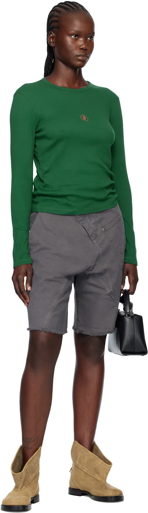 JW ANDERSON J. W. Anderson Corner Small' Black Handbag