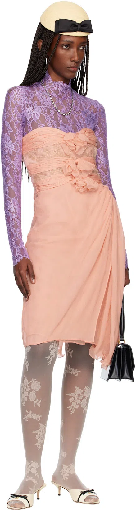 VALENTINO GARAVANI Vain Vlogo Leather Top-handle Bag In Black