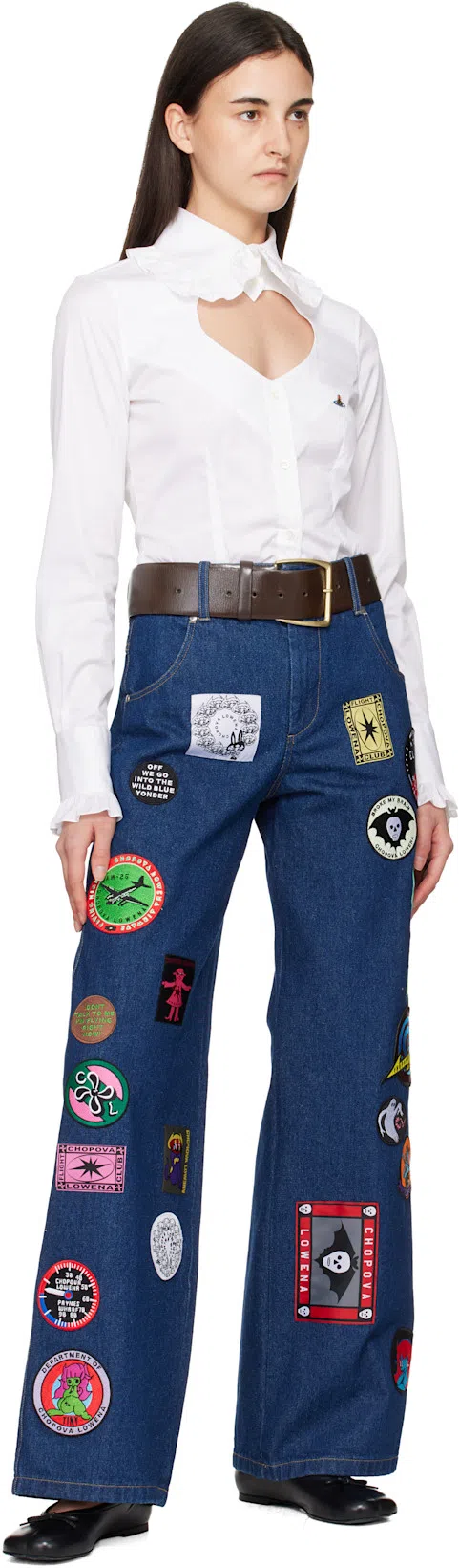 VIVIENNE WESTWOOD Toulouse Frill Shirt In Multi