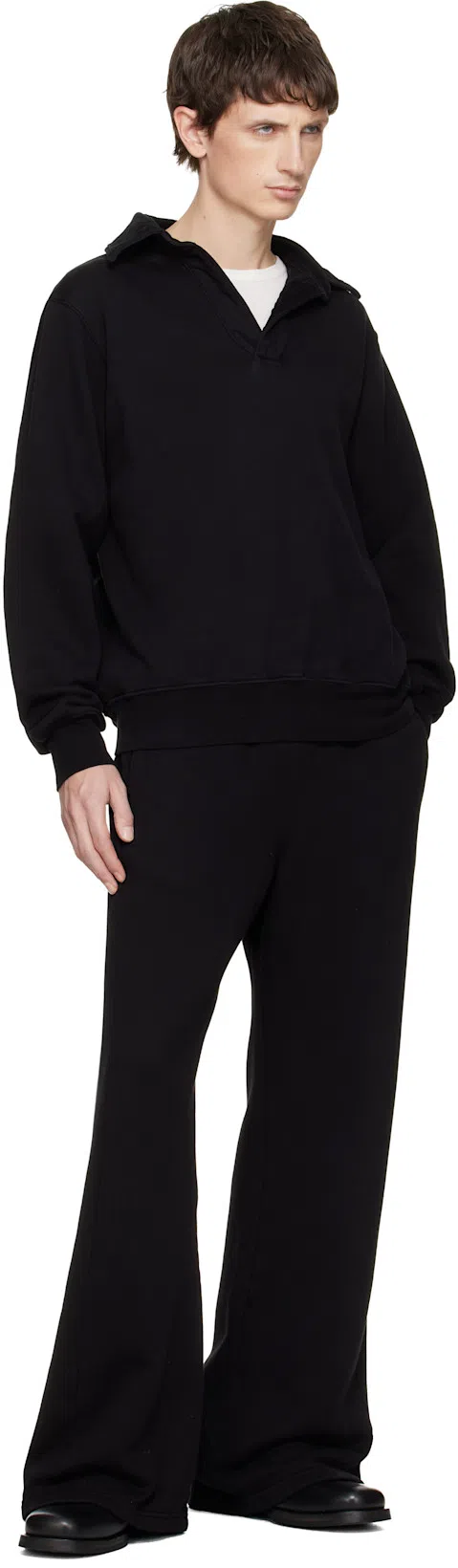 OUR LEGACY Camion Leather Mule With Buckle In Black