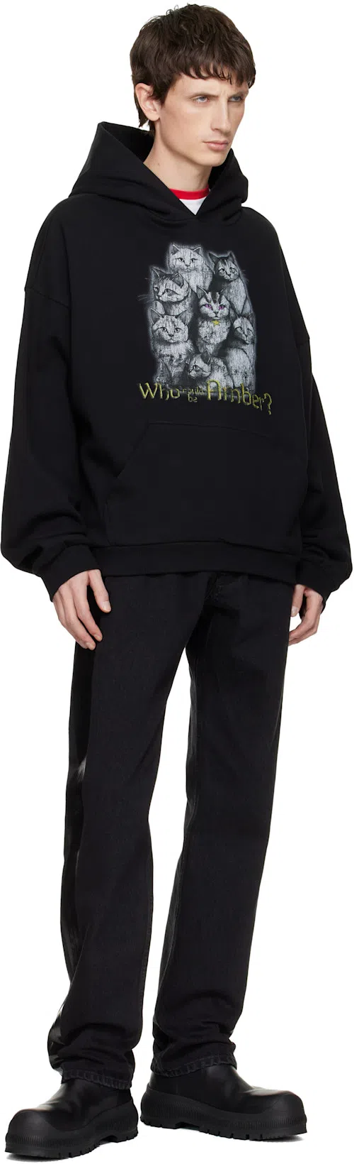 JIL SANDER Black Leather Chelsea Boots