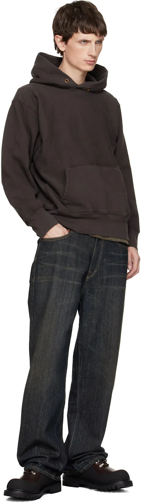 OUR LEGACY Gray Third Cut Jeans In Supergrey Wash