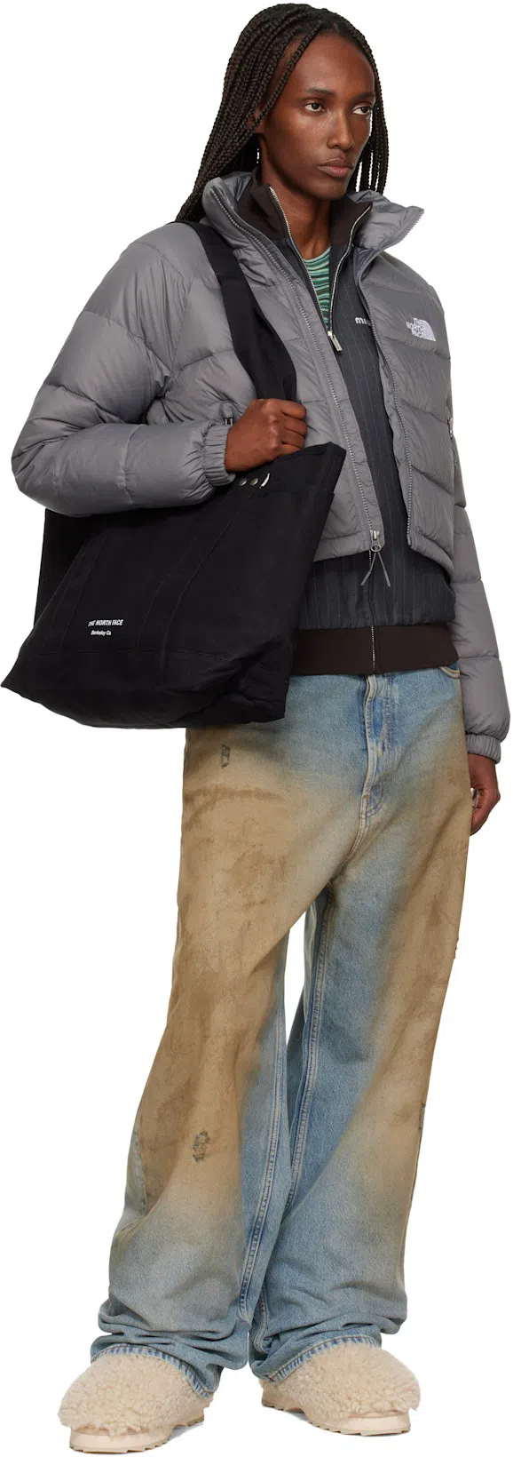 ACNE STUDIOS 2023f Fn Penicillin Jeans Mid Blue In 863 Mid Blue