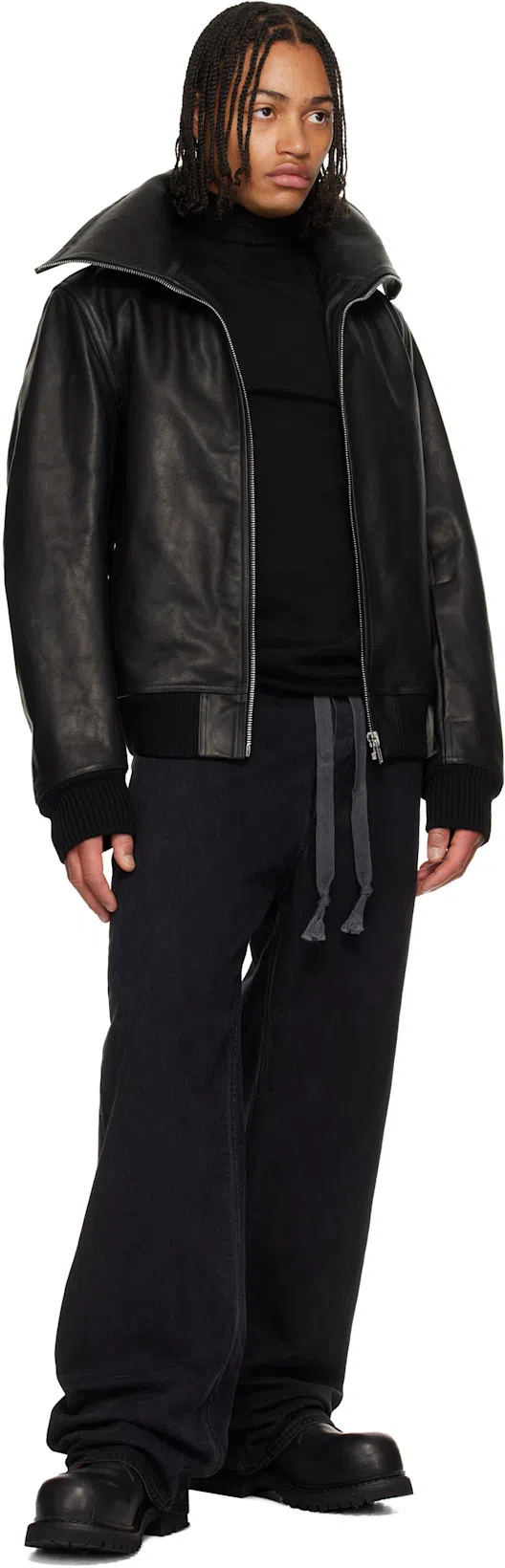 A DICIANNOVEVENTITRE Black Prisma Derbys In Multi