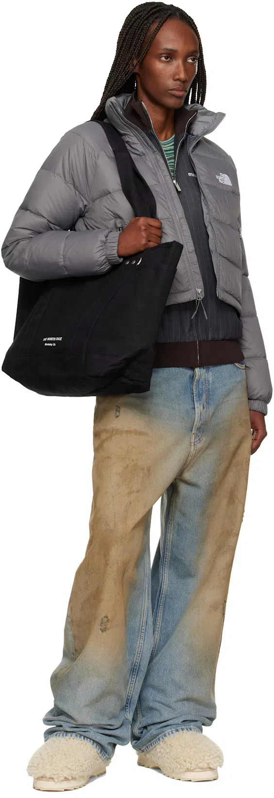 ACNE STUDIOS 2023f Fn Penicillin Jeans Mid Blue In 863 Mid Blue