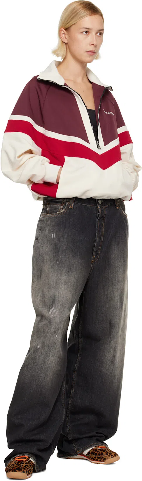 ADIDAS ORIGINALS Womens Adidas Sl 72 Leopard-print Suede And Mesh Low-top Trainers In Black