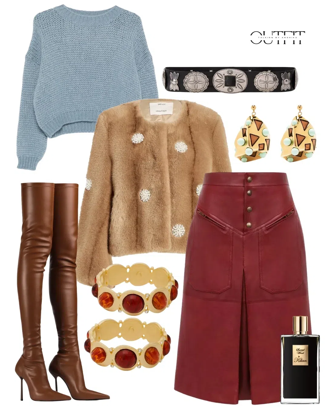 ROBERTO COLLINA Round-neck Knitted Sweater In Blue