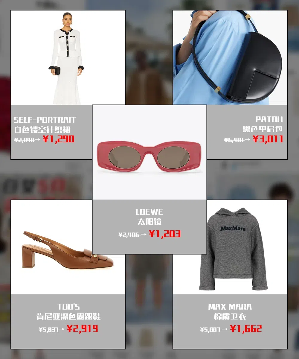 SELF-PORTRAIT Pointelle Knit Contrast Midi Dress In White