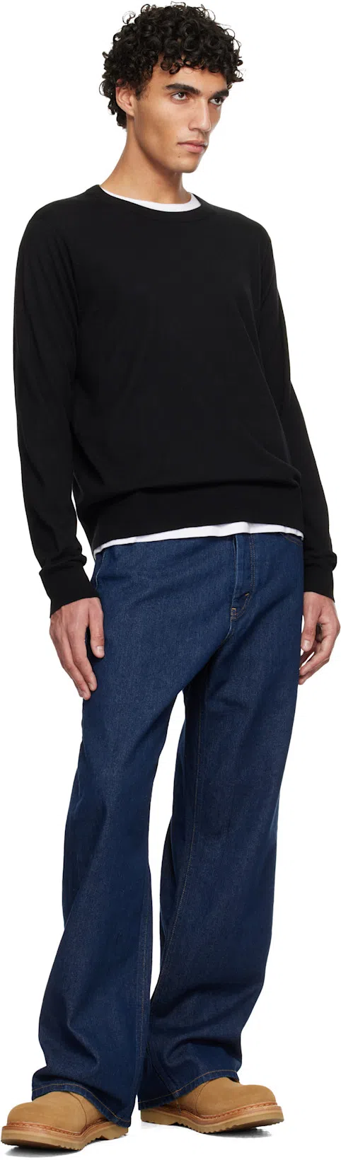 OUR LEGACY New Box Cotton Jersey T-shirt In White