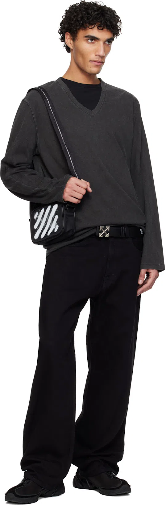 OUR LEGACY New Box T-shirt In Black In Nero