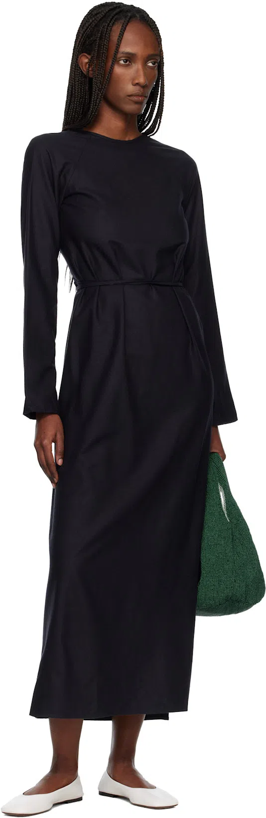 THE ROW Square-toe Ballet Flats In Animal Print