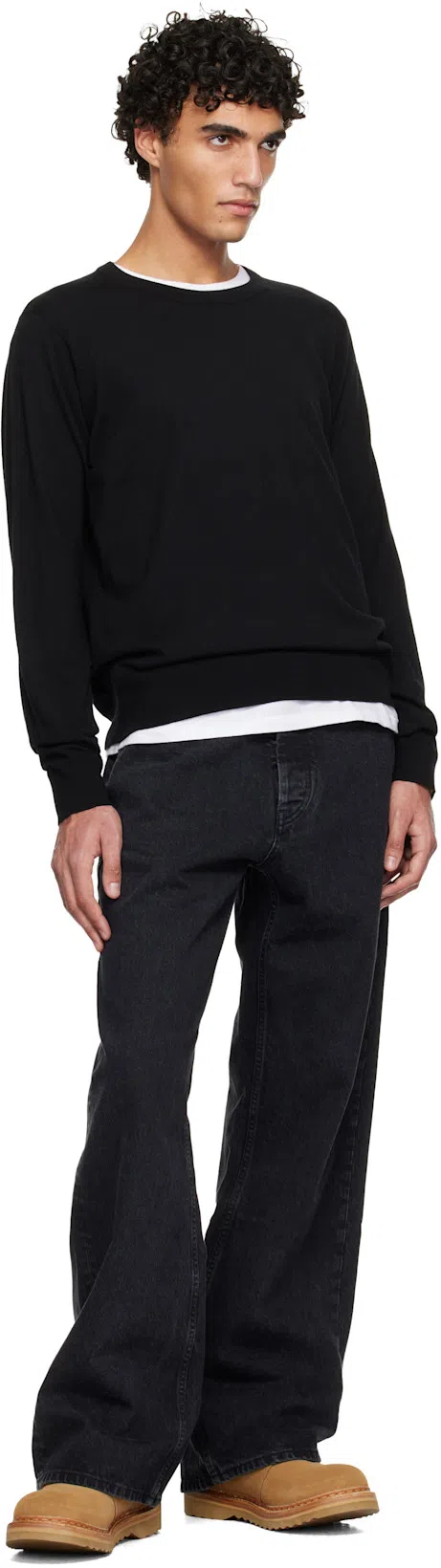 OUR LEGACY New Box Cotton Jersey T-shirt In White