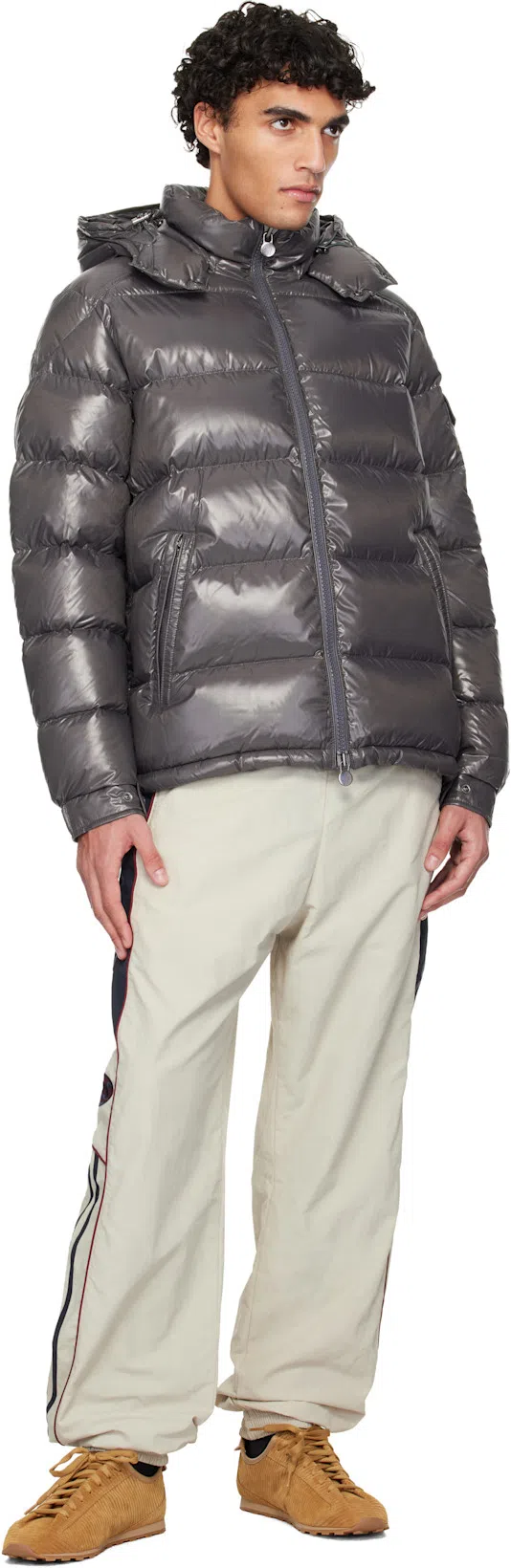 JACQUEMUS Le Tennis Sneakers In Soft Corduroy-embossed Suede In Brown