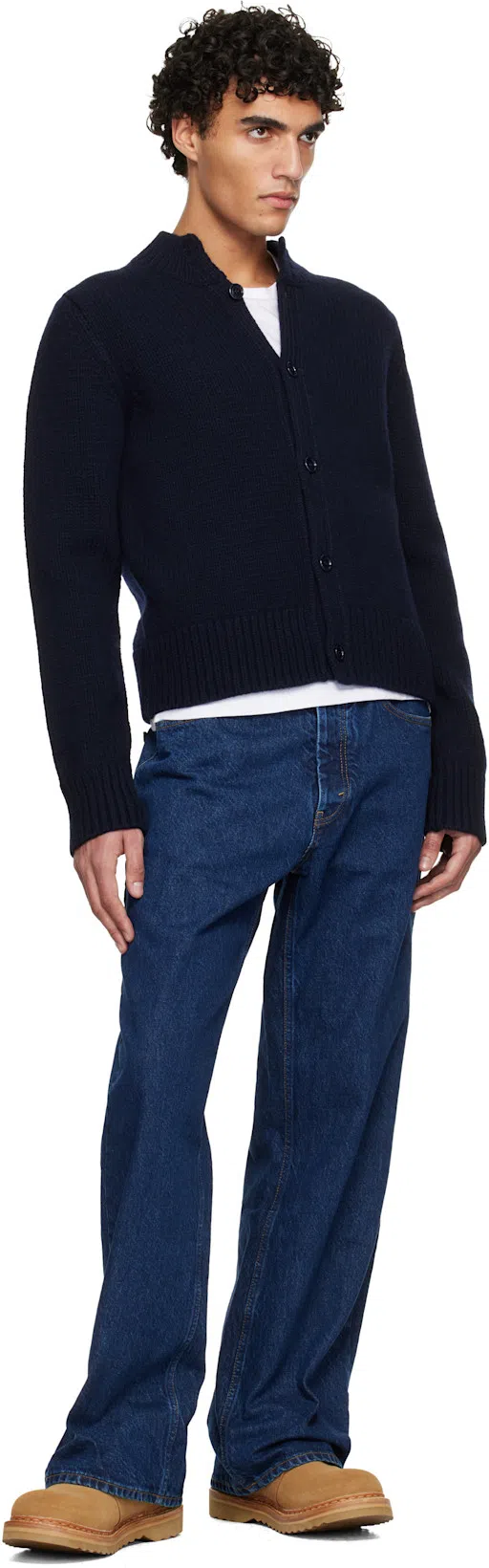 OUR LEGACY New Box Cotton Jersey T-shirt In White