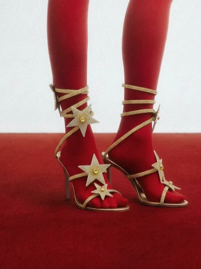 FERRAGAMO 90mm Flower-embellished High-heel Sandals In Red