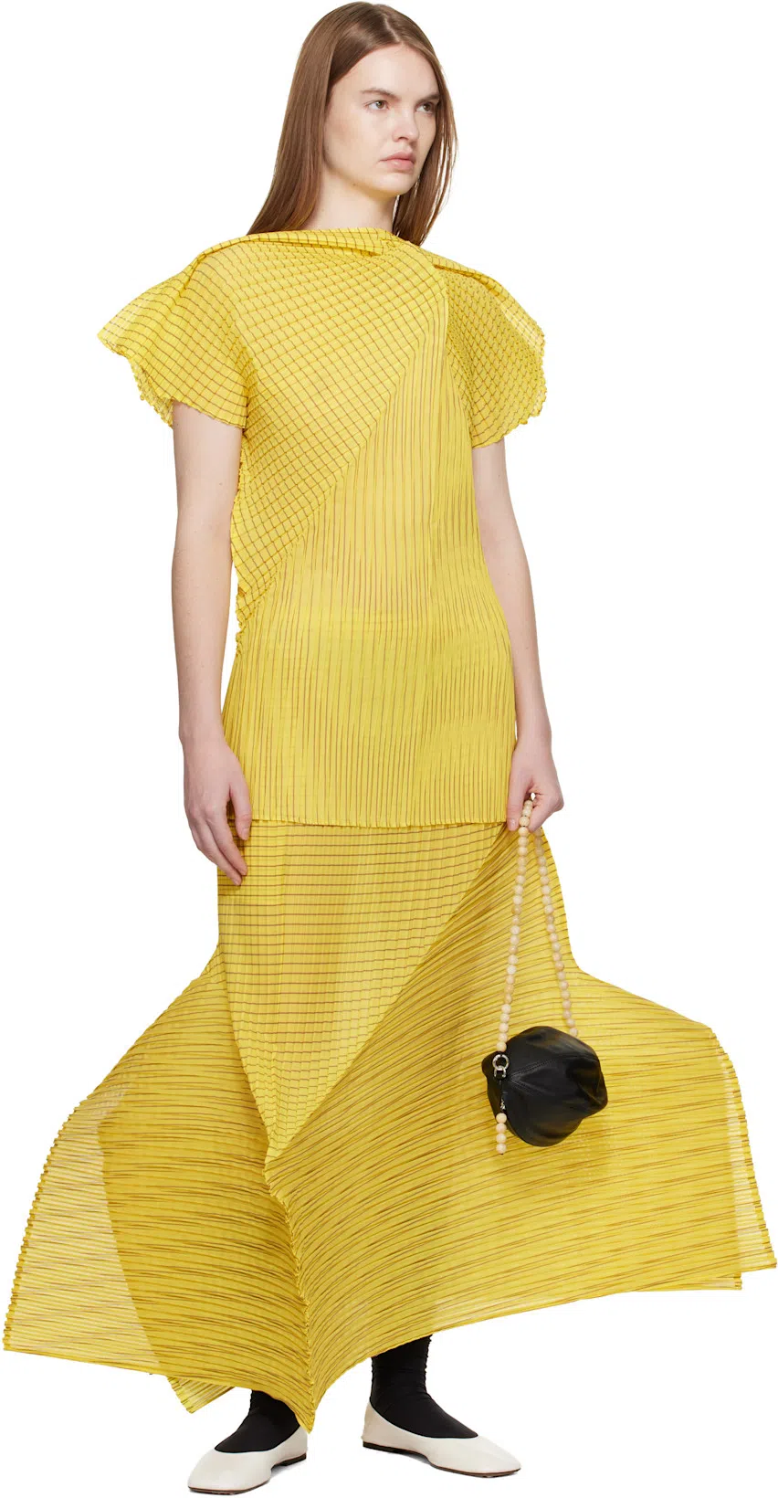 THE ROW Square-toe Ballet Flats In Animal Print